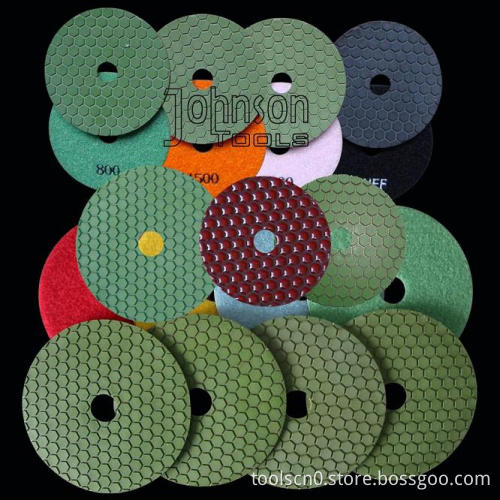 Diamond Dry Polishing Pad for Stone